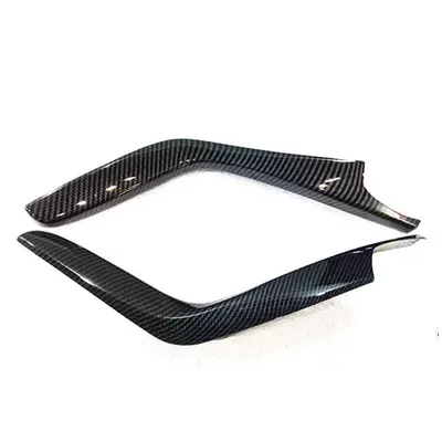 Suitable for Honda Civic 2016-2021 Car Interior Gear Shift Panel Stripe Decorative Patch Armrest Box (Armrest box) - carbon-fiber