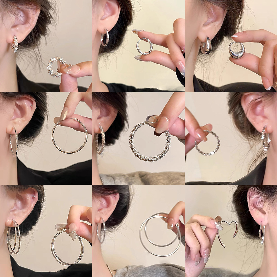geometric universal earrings