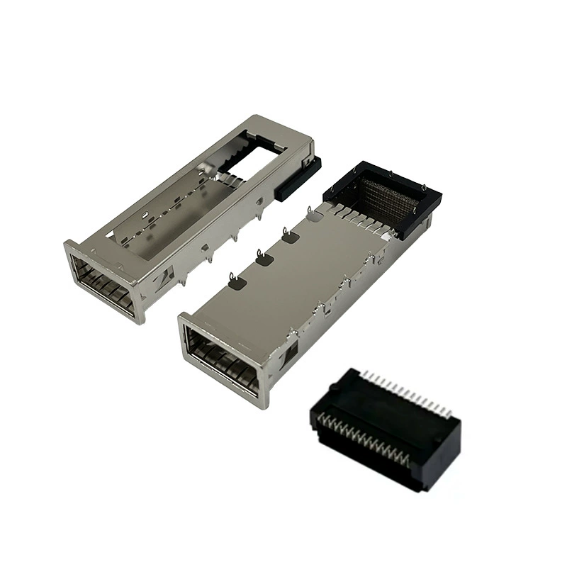Корпус разъёма 1x1 CFP2 XFP, каркас для SFP-коннектора, каркас для SFP28, QSFP+