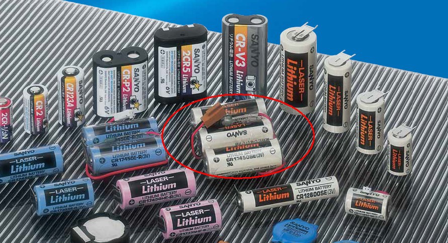 三洋CR12600SE CR14250SE CR17335SE-R CR17335SE-R CR17335SE-R