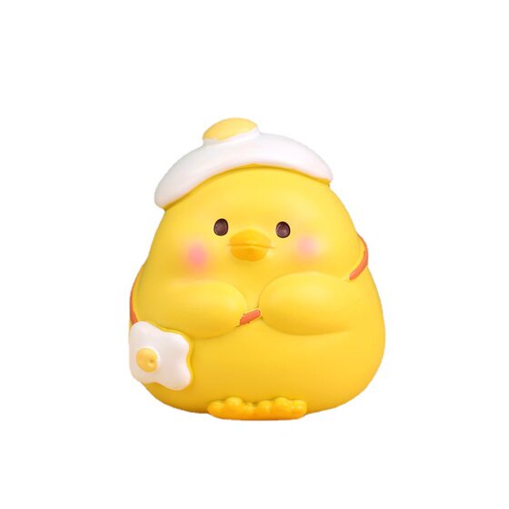 Cute chicken animal resin craft desktop decoration student gift car interior decoration new product