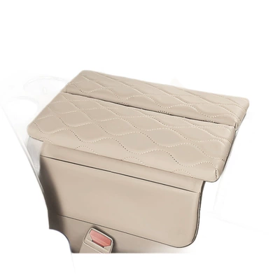 Installation, Upgraded Storage Pocket — Armrest box pad