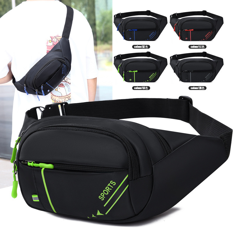 New Style Waist Bag Multifunctional Large Capacity Mobile Phone Bag Wallet Women's Waist Bag Shoulder Bag Waist Bag Men's and Women's Construction Site Waterproof Waist