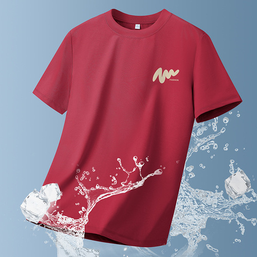 Summer Short Sleeve T-Shirt for Men American Streetwear Brand Short Sleeve T-Shirt for Men and Women Couple Loose Half Sleeve Top