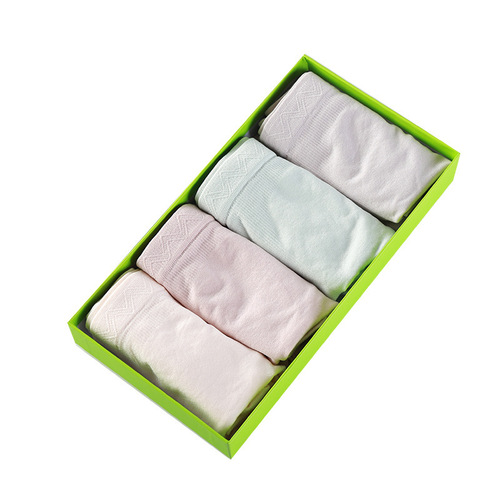 Boxed avocado shea butter seamless nude ammonia moisturizing underwear for women seaweed antibacterial cotton briefs