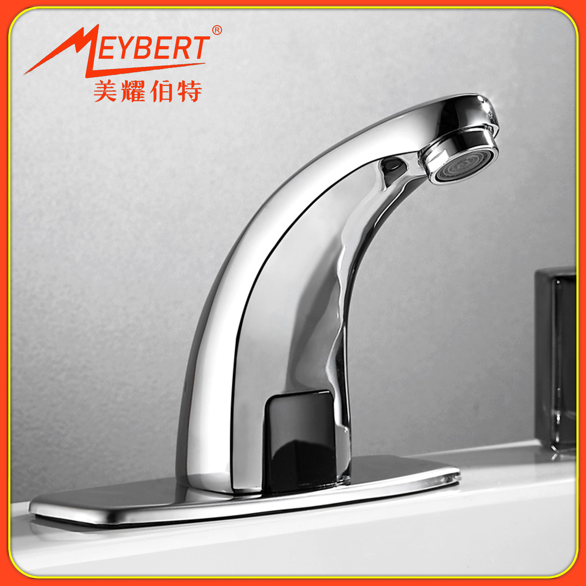 All-copper Hot And Cold Induction Faucet Bathroom Intelligent Fully Automatic Infrared Induction Hand Wash Single Cold Faucet