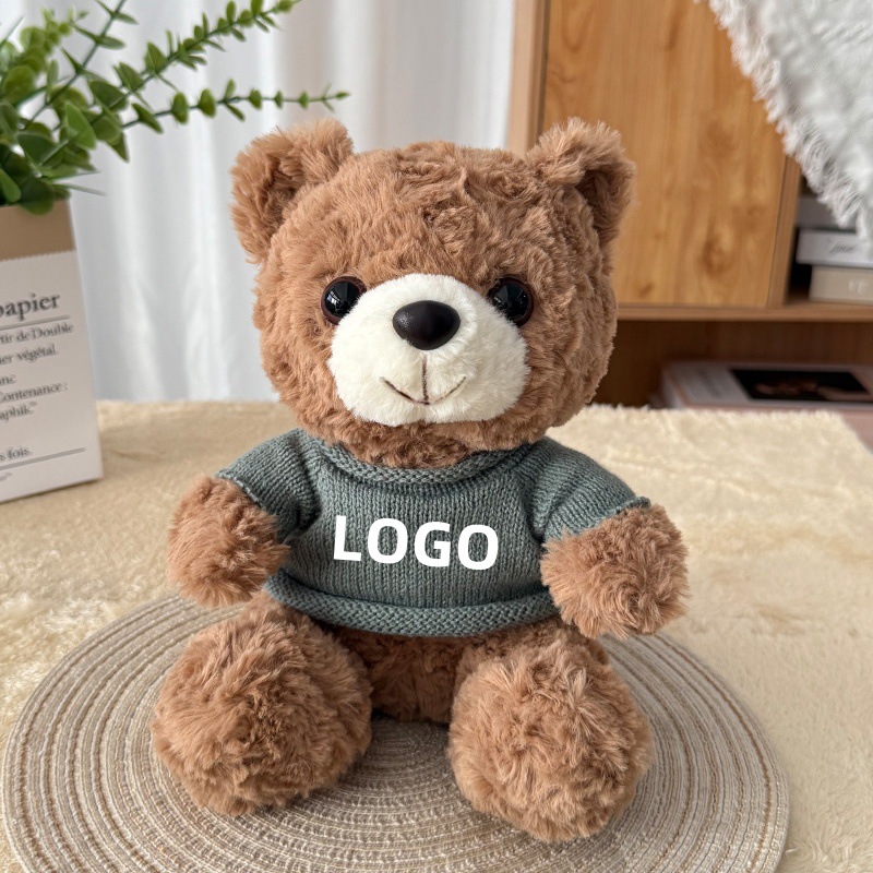 Logo imprimible Teddy Bear Teddy Bear DIY impresión de muñecas de regalo de la compañía de juguetes de peluche