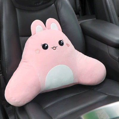waist support driving seat driving waist: Waist support - car-waist-support-smiling-rabbit-removable-and-washable