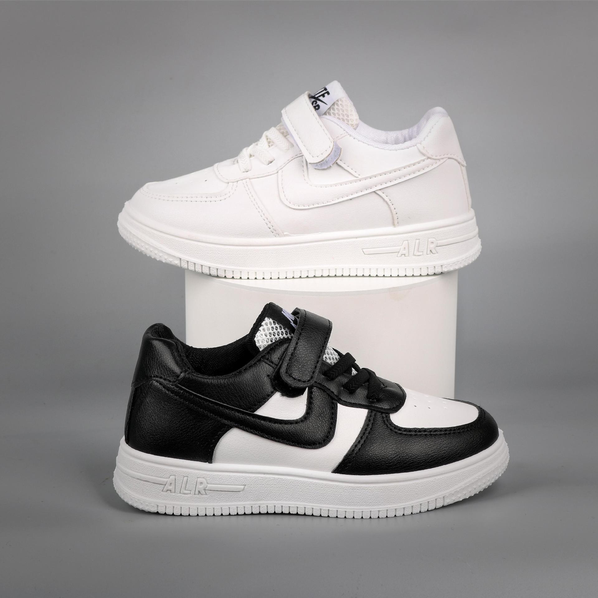 工厂推荐儿童运动鞋新款男童休闲板鞋中大童防滑底软底女童小白鞋