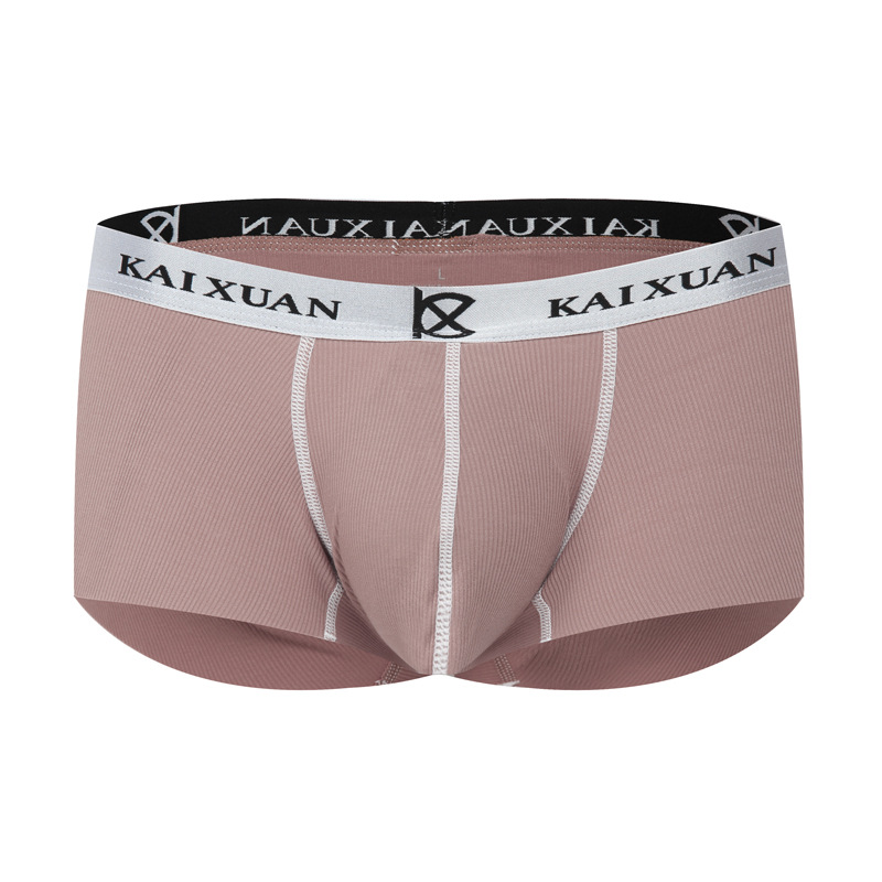 Los hombres modales boxeadores cintura baja sexy portátil corte ligero cómodo boxeadores