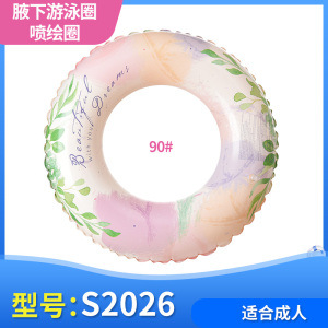 2025 nuevo anillo de natación para niños, no tóxico, ecológico, material de seguridad, bolsa de aire gruesa, anillo de natación para bebés liso y sin rebabas