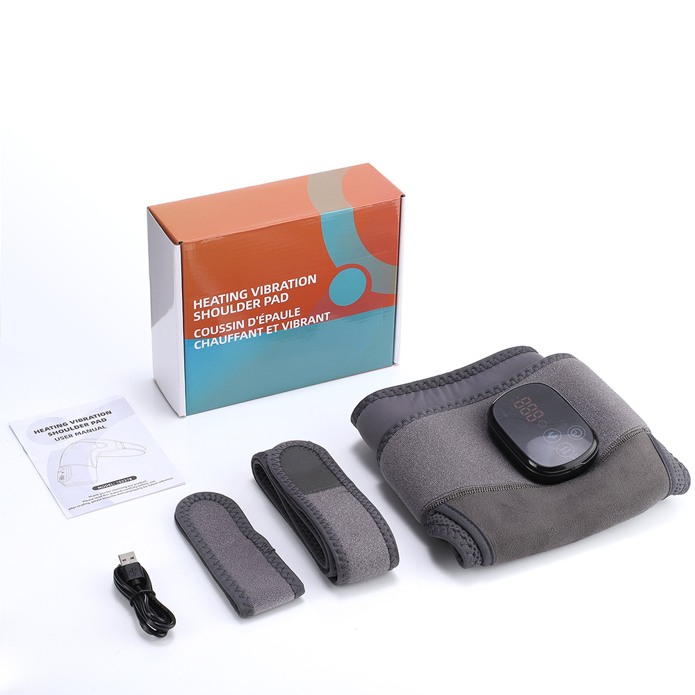 Calefacción transfronteriza masaje almohadilla de hombro carga calefacción almohadilla de hombro zhouyan fisioterapia masajeador modelo privado fuente fábrica en stock image 13