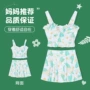 小童碎花宝宝女童泳衣