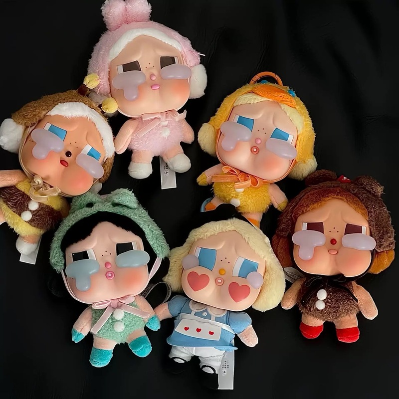 クロスボーダー CRYBABY ティアーズ ファクトリー ビニールフェイスぬいぐるみ ブラインドボックス ペンダント バブル泣き赤ちゃん ブラインドボックス人形|undefined