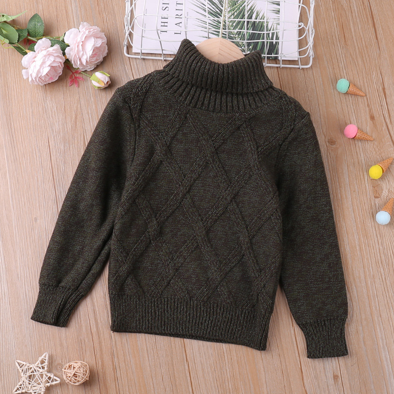 Checked Turtleneck Sweater Style 5