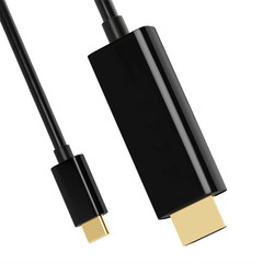 Type-C to HDMI cable for high-definition 4K 60Hz, compatible with mobile phones, computers, and TV screen mirroring
