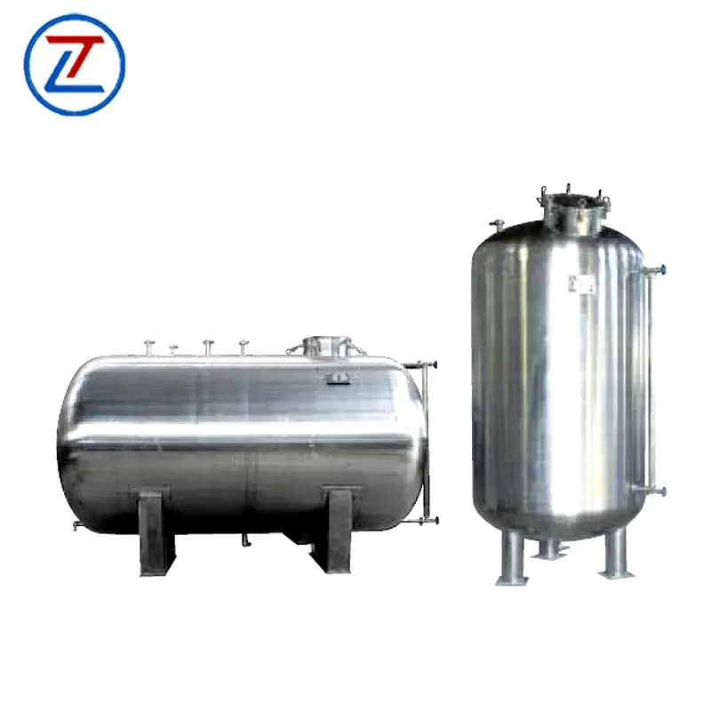 不锈钢储罐304/316L酒水饮料乳化发酵设备立式卧式可定制全国发货