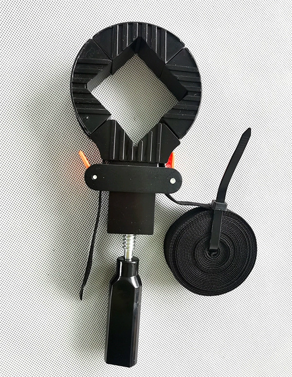 Фоторамка клип повязка клип квадратный угловой клип деревообрабатывающий клип правый угол держатель угол зажим натяжитель завод оптом