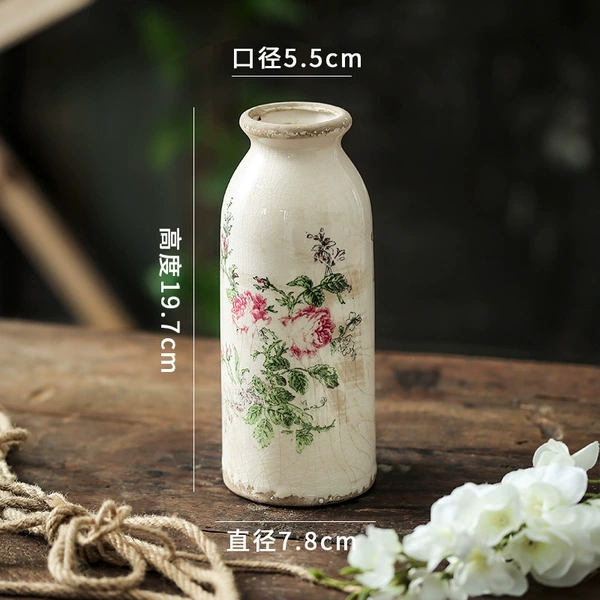 Flower-shaped, big, small vase