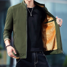 纯棉男士秋冬季夹克衫外套风衣男装运动潮牌工作服Jacket跨境外贸