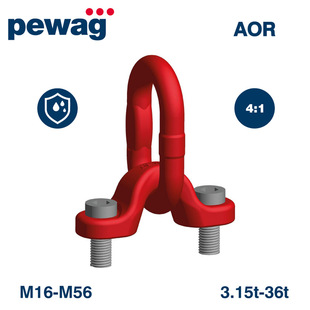 pewag Bolt fixed lifting point AOR mold lifting ring sling Bolt lifting ring