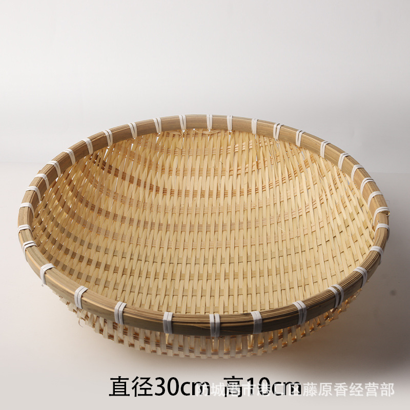 竹編み箕饅頭収納かご竹編み製品かご竹編みかごの野菜を洗って、水を切って米かごの果物かごの小さいかごを洗います。|undefined