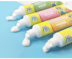 Frog Prince Children's Premium Care Toothpaste Fruity Flavor Clean Fluoride-Free Toothpaste for 3-12 Years Old Baby Wholesale