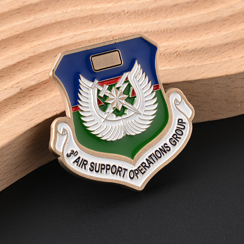 Fabricante de monedas conmemorativas de metal al por mayor, insignias para empleados de atracciones turísticas, insignias coleccionables, monedas de oro, monedas de plata, monedas de doble cara