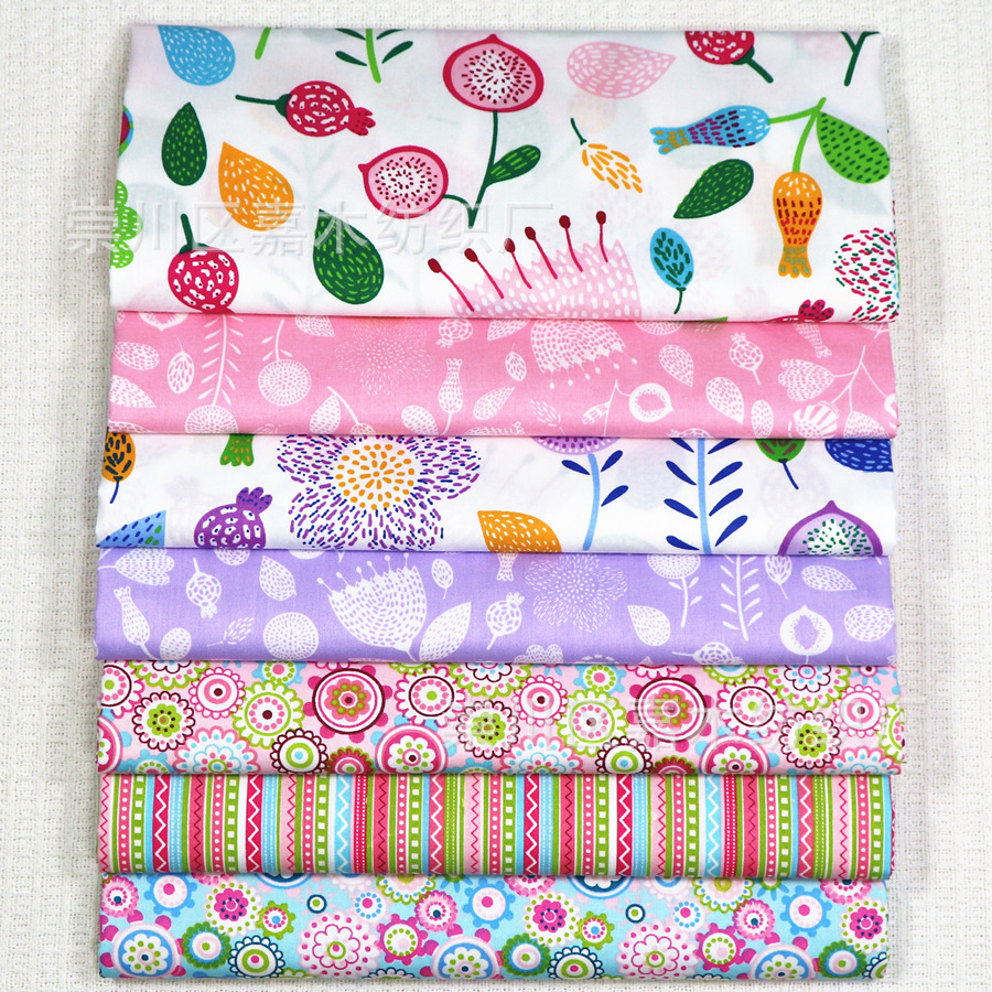 批发供应 全棉斜纹布料 纯棉斜纹面料 1.6米幅宽AB版搭配