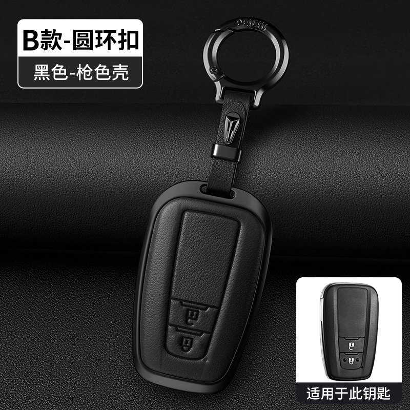 모델 B 블랙 [건 쉘 + 라운드 버클]