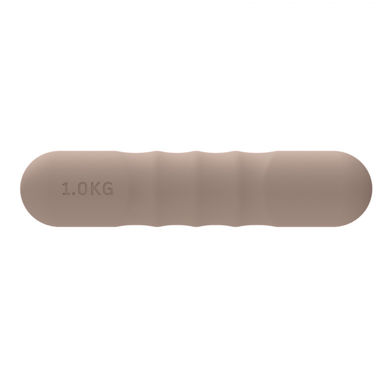 Dumbbell redondo de silicona fijo equipo de fitness yoga pilates entrenamiento de fuerza dumbbell redondo de silicona