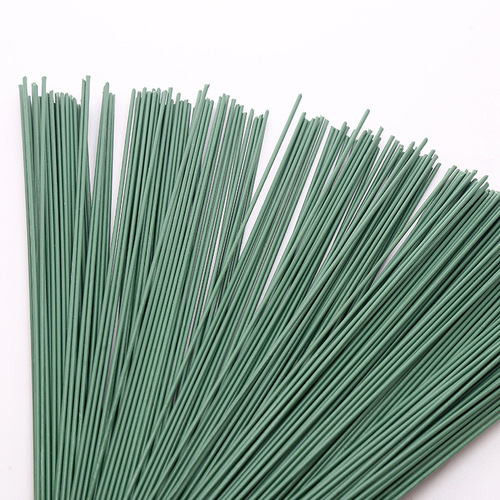 No. 2 flower pole simulated flower wall road guide flower arrangement pole handmade DIY silk flower material plastic package green wire fake flower branches