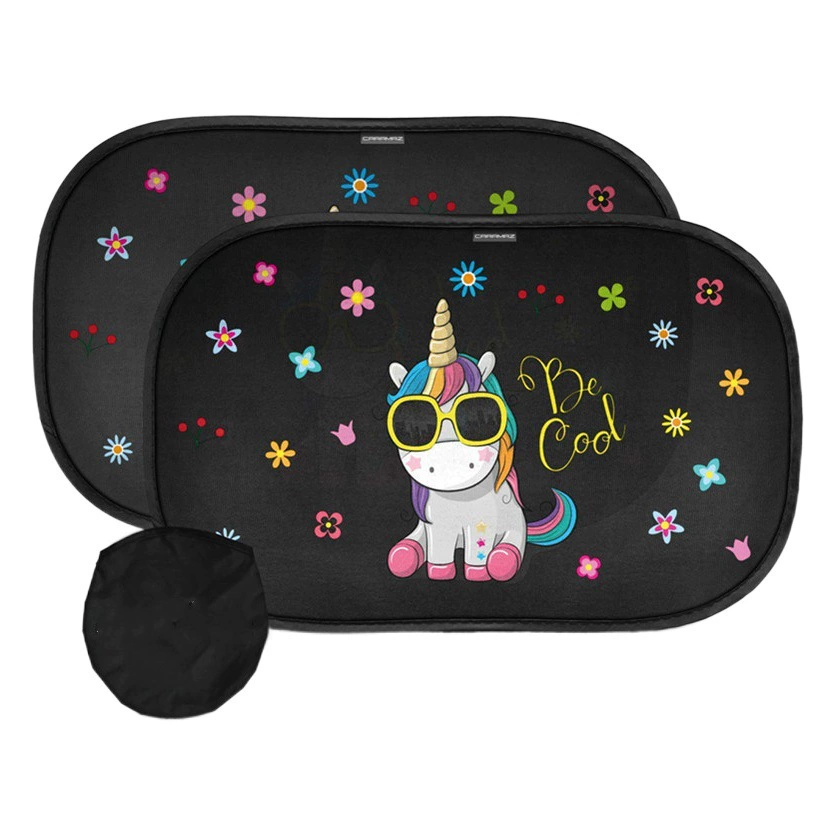 Производители, продающие автомобильный солнцезащитный козырек боковой Щит Мультфильм Солнцезащитная теплоизоляция оттенок Электростатическая Адсорбция боковое оконное стекло автомобиля