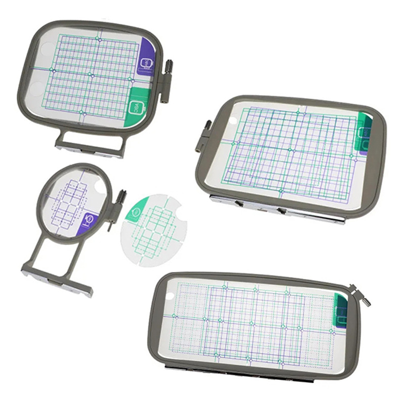 兄弟家用多功能绣花缝纫机用绣花绷绣花框绷布框四件套/brother