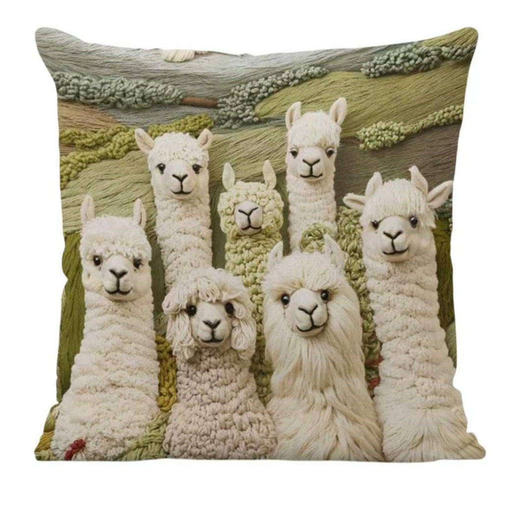 Explosiones transfronterizas bonitas y interesantes animales al aire libre impermeables almohada para jugar con teléfonos móviles para decorar la fiesta de gatos y gatos en la sala de estar sofá almohada
