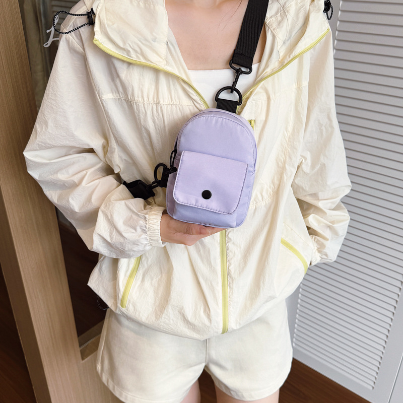 Bolsos coreanos para niños y niñas, bolsos de pecho de estilo extranjero mini al aire libre, bolsos de mochila casuales para padres e hijos, nuevos bolsos de comercio exterior transfronterizos para niños
