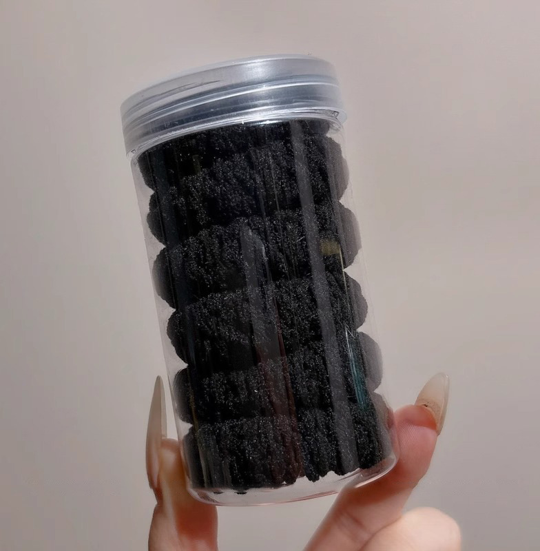 Toalla coreana anillo de cabello de mujer alta elástica correa de correa durable cabello de cabello de adultos de cola de caballo alta cabello de cabello de cabello