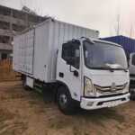 重汽豪沃福田4*2底盘5吨8吨10吨 5米2小型厢式货车。4*2自卸车