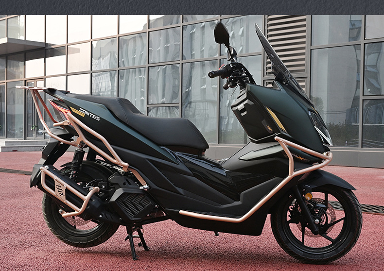 Suitable for Shengshi 150X Motorcycle Crash Bars, Anti-Fall Front and Rear Exhaust Pipe Bumpers, Rear Tail Rack, Windshield Modification