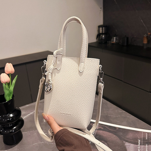 Outsourcing Summer Trendy Niche Handbags for Women 2025 New Fashionable and Versatile Crossbody Bags Exquisite Handheld Bags Mobile Phone Bags