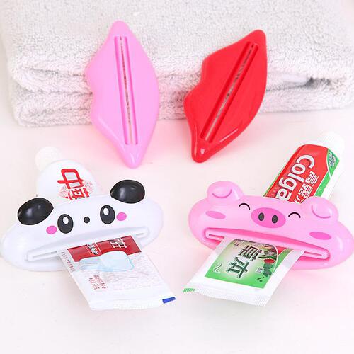 3C02 creative cartoon animal shape toothpaste squeezer Korean lazy cosmetics facial cleanser squeezer 20g