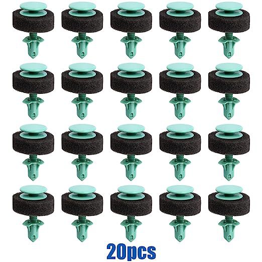 Adecuado para coche interior panel decorativo hebilla remache plástico clavo con almohadilla puerta fija panel hebilla B223