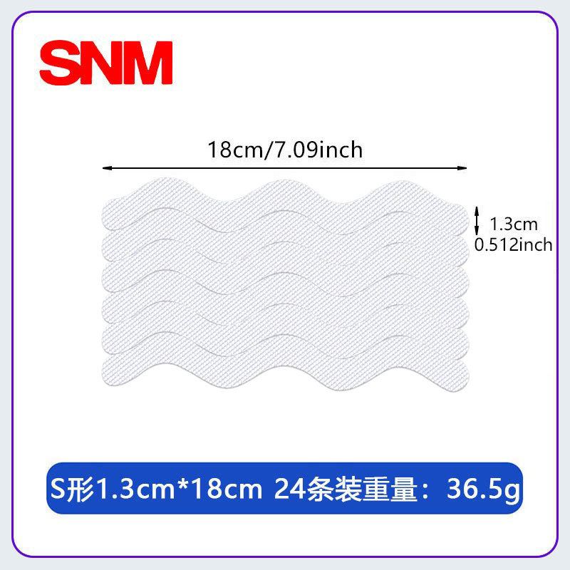 Cinta Antideslizante para Baño PEVA Autoadhesiva Transparente para Escaleras y Bañera image 20