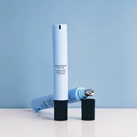 Косметический шланг 10ml15ml скошенный сплав цинкового сплава для глаз крем для массажа трубки функция гель для глаз PE шланг для упаковки