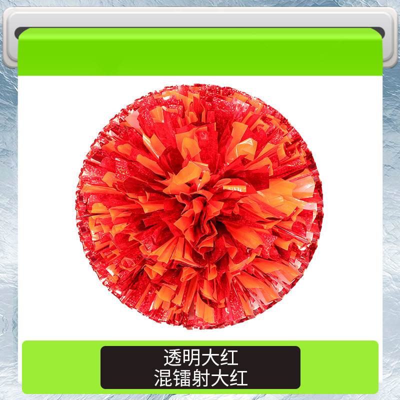 Porristas Bola de flores porristas mano flor mano sacudida flor danza rendimiento mano flor porristas flor bola de color rendimiento