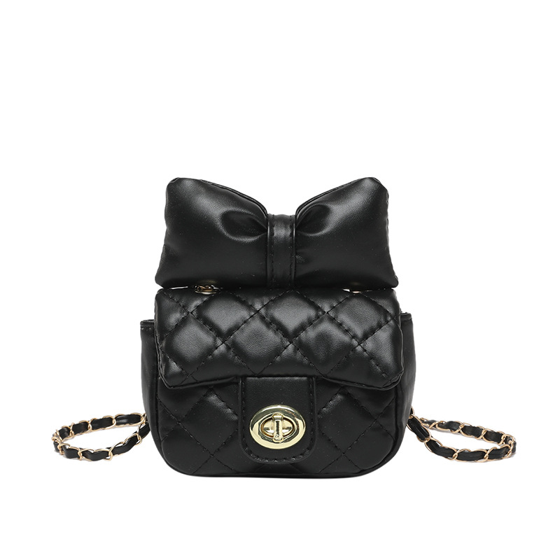 Bolsa de textura 2025 nueva moda extranjera cadena mochila primavera y verano nicho dulce arco mini bolso