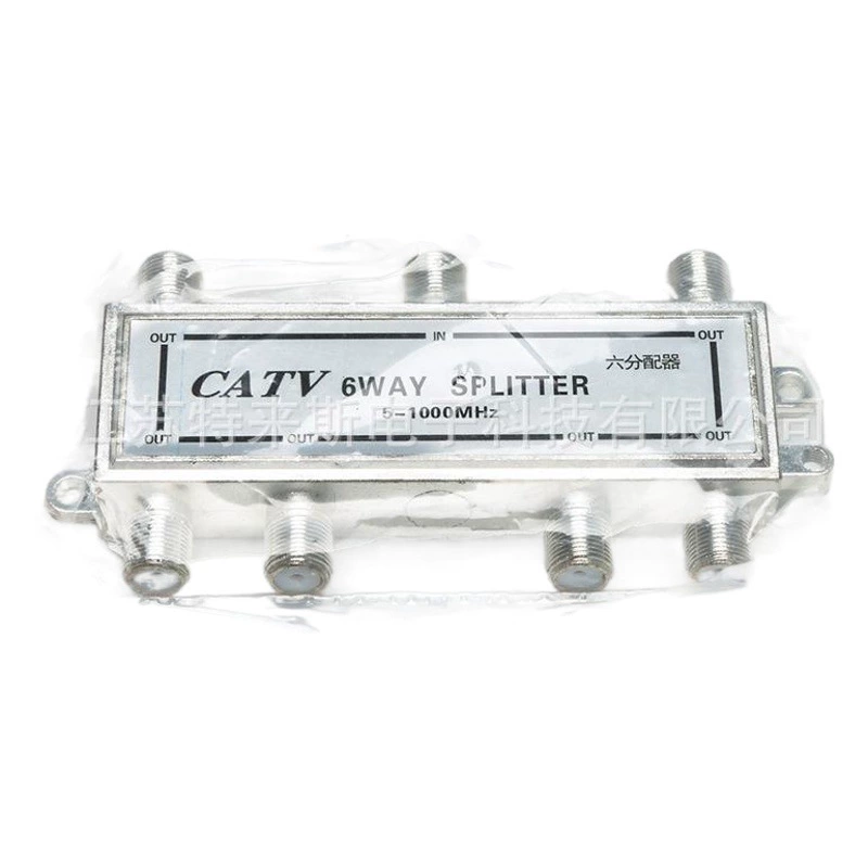Распределитель кабельного телевидения/Разделитель/сплиттер Распределитель кабельного телевидения One-Six Распределитель