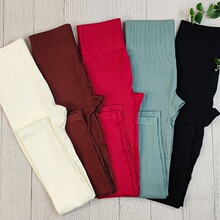 Solid thread seams yoga pants for women��ɫ�ݼy�o�p�٤ѝ