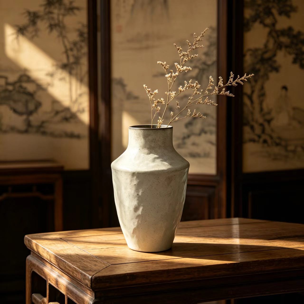Jingdezhen Jiaxifeng vintage vasijas de cerámica estilo nuevo estilo chino Residence Hotel sala de estar sala de té decoración de estilo medieval floral