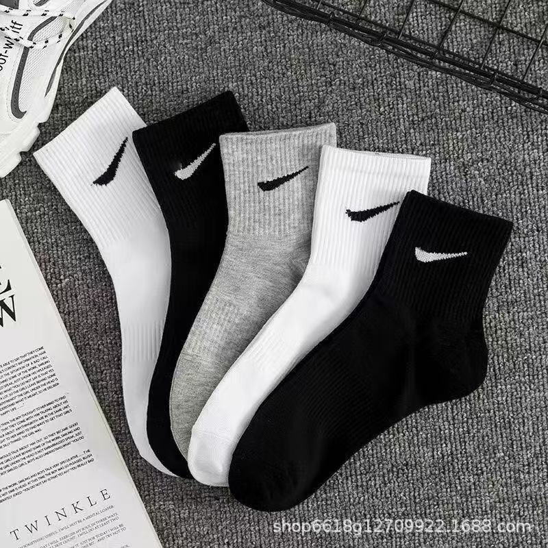 Nk Hook Socks Classic Versatile Mid-Calf Socks for Running and Sports, Breathable, Sweat-Absorbent, Wear-Resistant Long Socks, Fashionable Breathable Short Socks Nk Hook Socks Classic Versatile Mid-Calf Socks for Running and Sports, Breathable, Sweat-Absorbent, Wear-Resistant Long Socks, Fashionable Breathable Short Socks